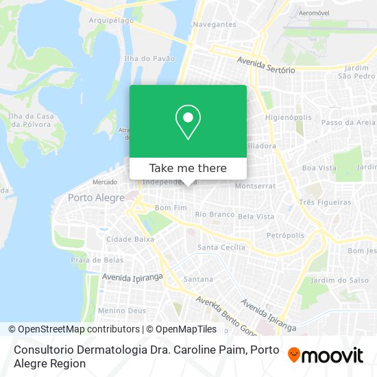 Consultorio Dermatologia Dra. Caroline Paim map