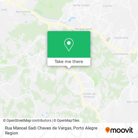Rua Manoel Sadi Chaves de Vargas map