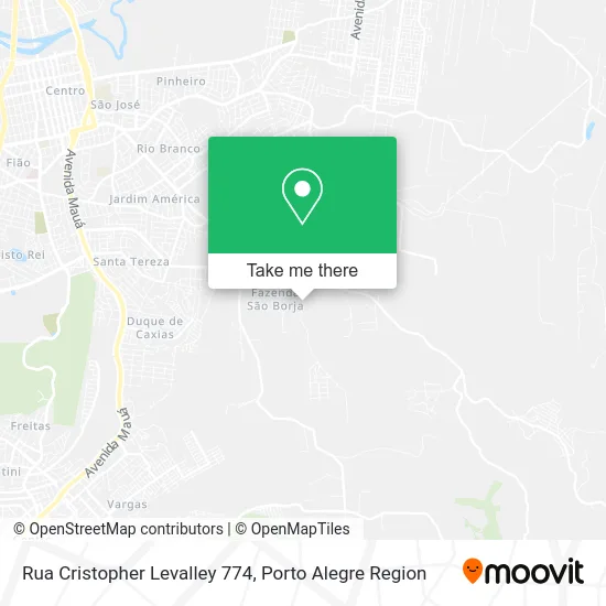 Rua Cristopher Levalley 774 map