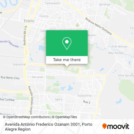 Avenida Antônio Frederico Ozanam 3001 map