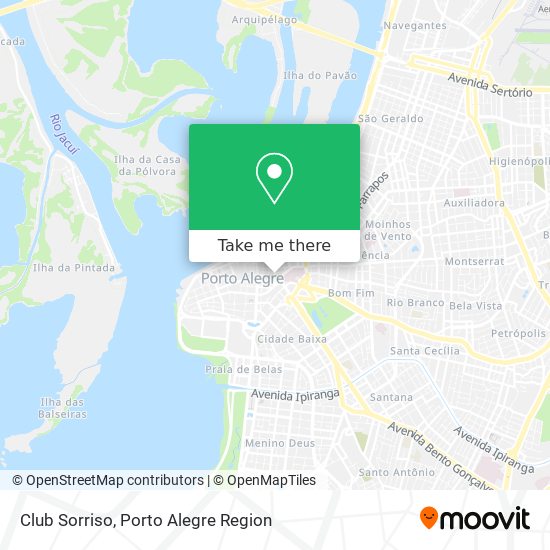 Club Sorriso map