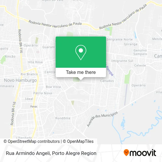 Rua Armindo Angeli map