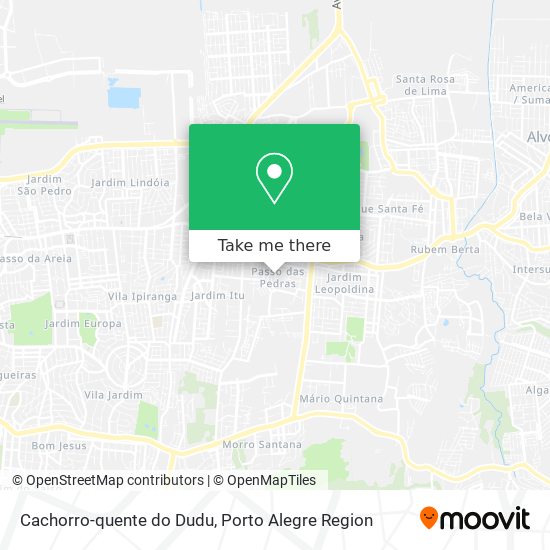 Cachorro-quente do Dudu map