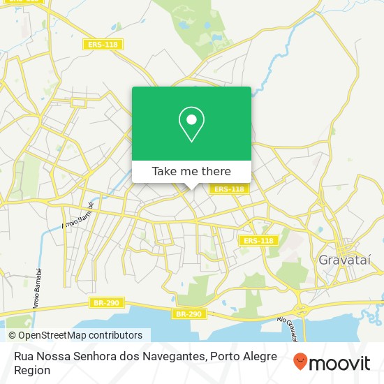 Rua Nossa Senhora dos Navegantes map