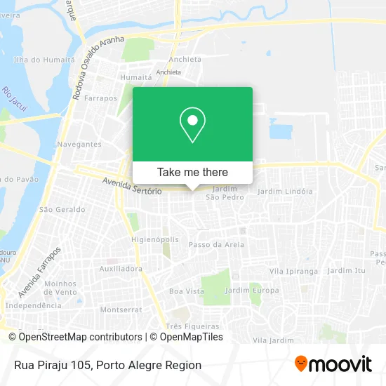 Rua Piraju 105 map