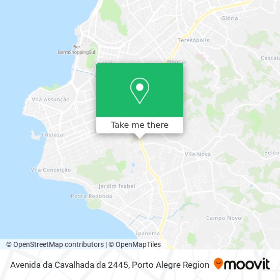 Mapa Avenida da Cavalhada da 2445