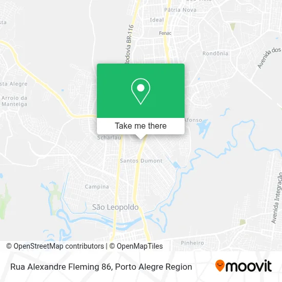 Rua Alexandre Fleming 86 map
