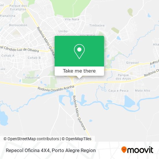 Repecol Oficina 4X4 map