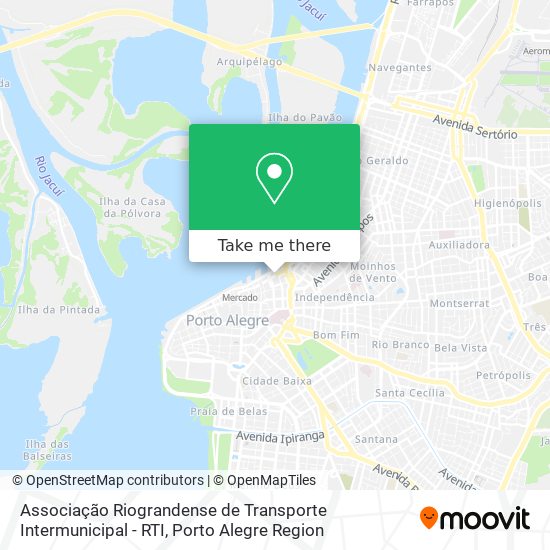 Associação Riograndense de Transporte Intermunicipal - RTI map