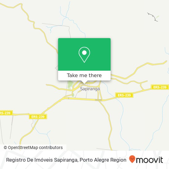 Registro De Imóveis Sapiranga map