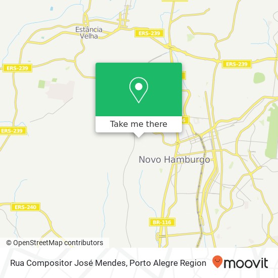 Rua Compositor José Mendes map