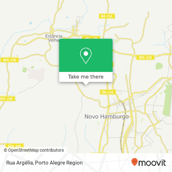 Rua Argélia map