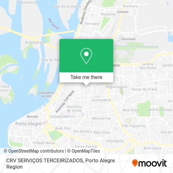 CRV SERVIÇOS TERCEIRIZADOS map