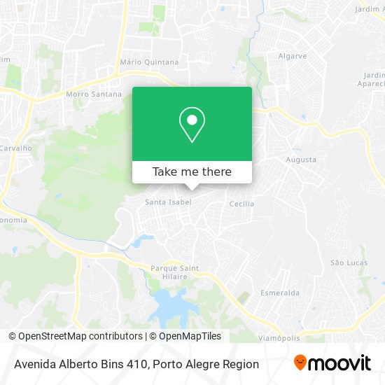Avenida Alberto Bins 410 map