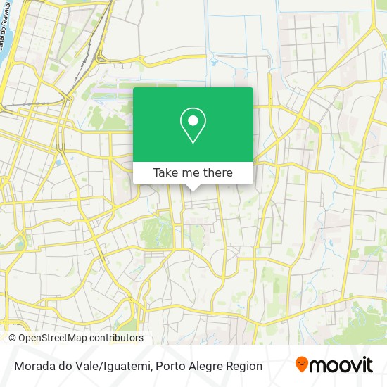 Morada do Vale/Iguatemi map