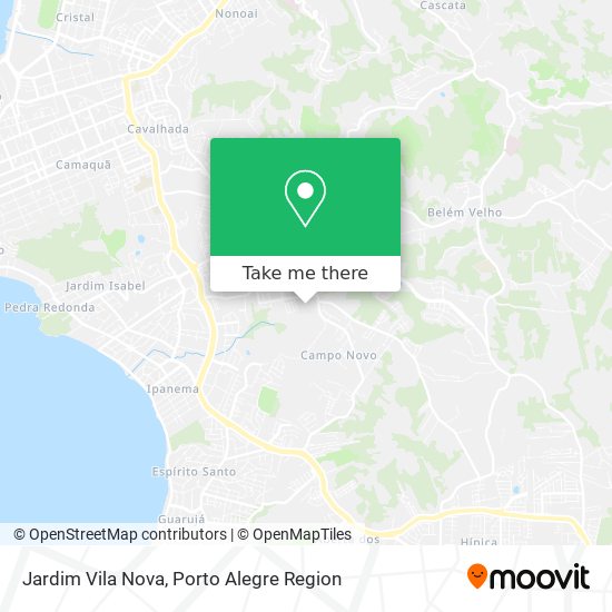 Jardim Vila Nova map