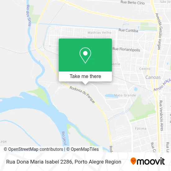 Rua Dona Maria Isabel 2286 map