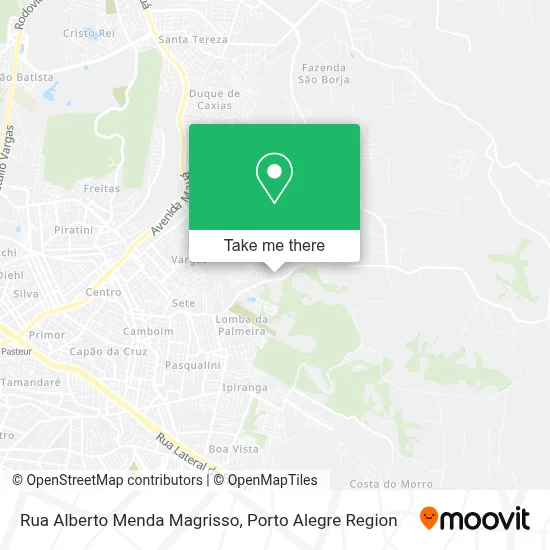 Rua Alberto Menda Magrisso map