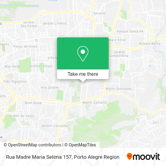 Rua Madre Maria Selima 157 map