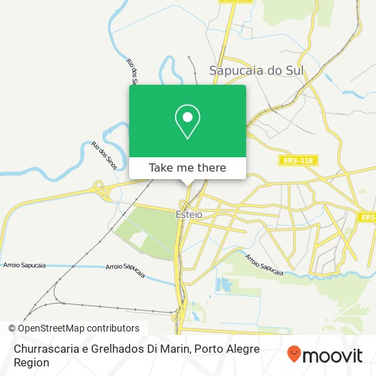 Churrascaria e Grelhados Di Marin map