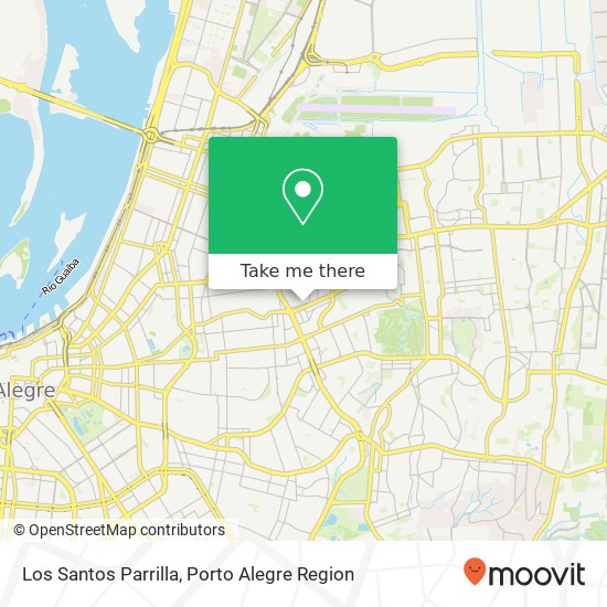 Mapa Los Santos Parrilla, Praça Alberto Ramos, 884 Higienópolis Porto Alegre-RS 90520-050