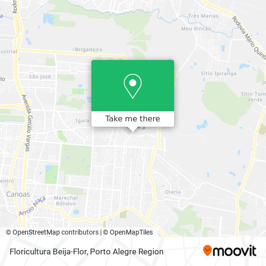 Floricultura Beija-Flor map