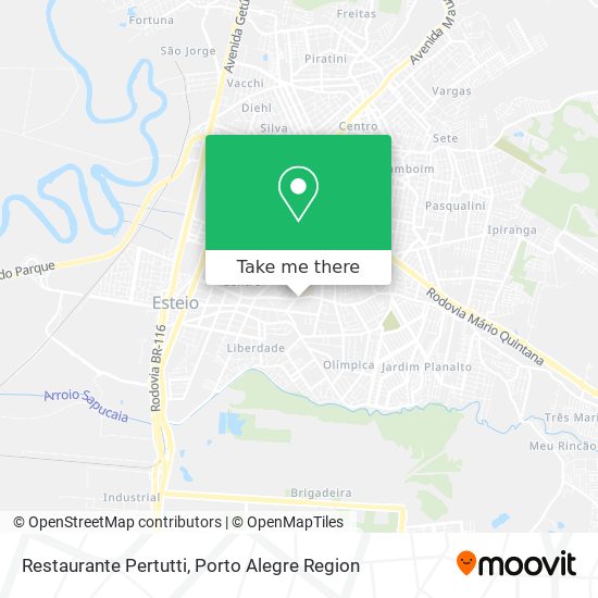 Restaurante Pertutti map