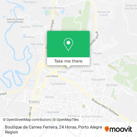 Boutique de Carnes Ferreira, 24 Horas map