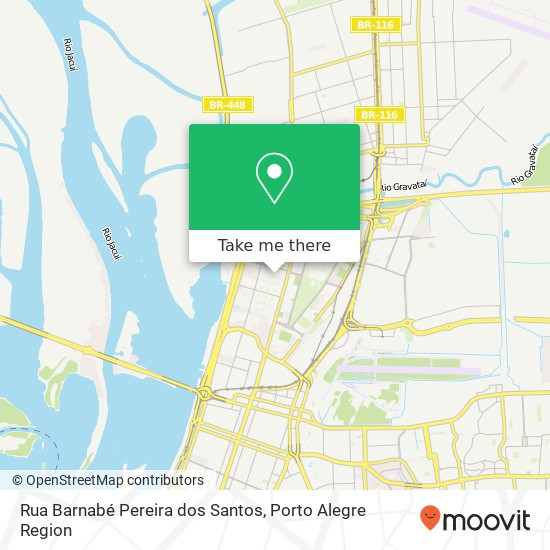 Rua Barnabé Pereira dos Santos map