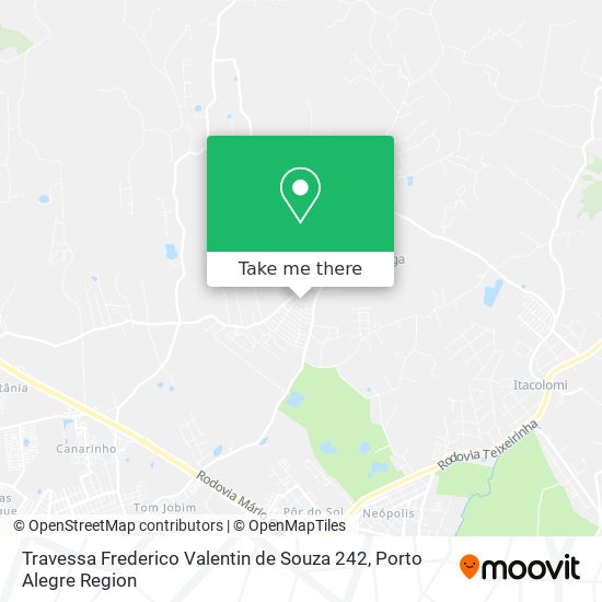 Travessa Frederico Valentin de Souza 242 map