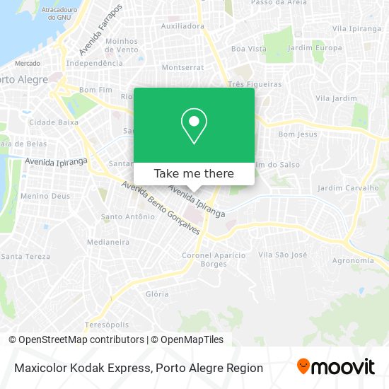 Mapa Maxicolor Kodak Express
