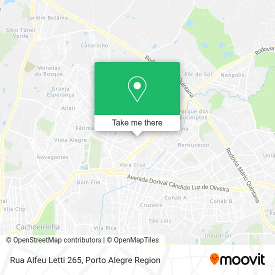 Rua Alfeu Letti 265 map