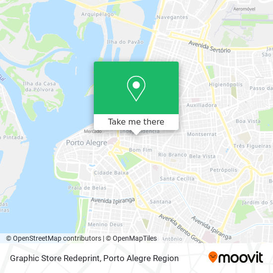Mapa Graphic Store Redeprint