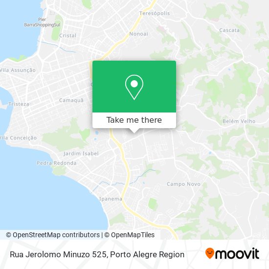 Rua Jerolomo Minuzo 525 map