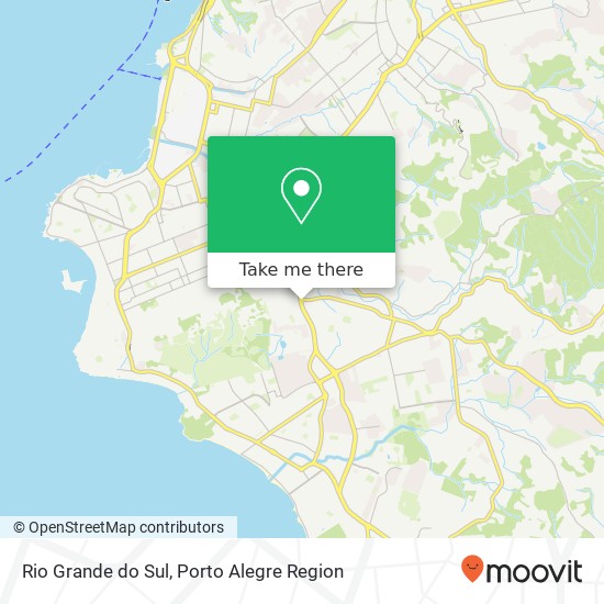 Mapa Rio Grande do Sul