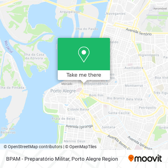 BPAM - Preparatório Militar map