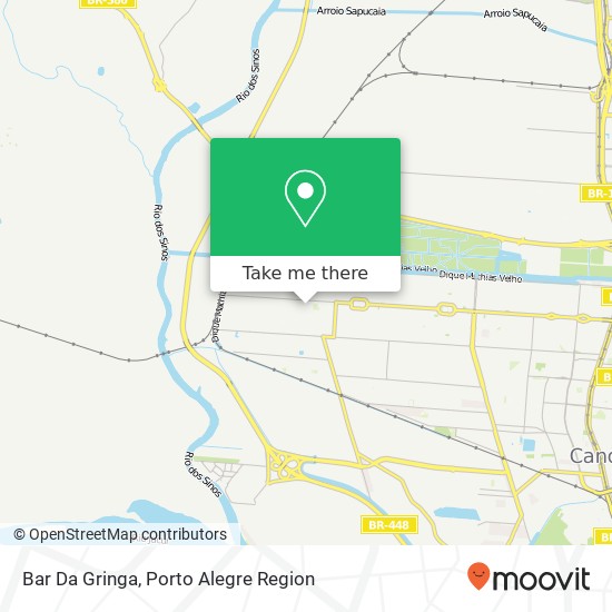 Bar Da Gringa map