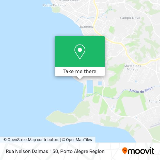 Rua Nelson Dalmas 150 map