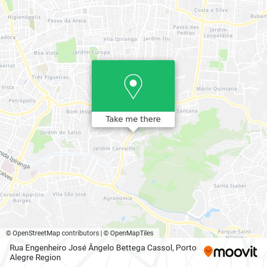 Rua Engenheiro José Ângelo Bettega Cassol map