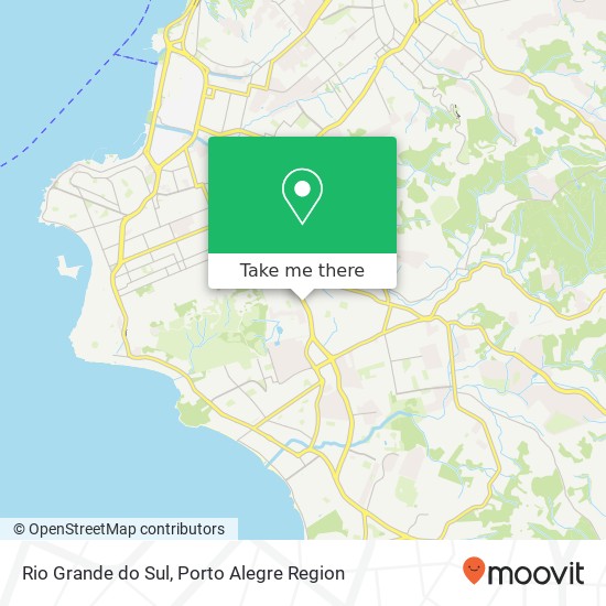 Mapa Rio Grande do Sul