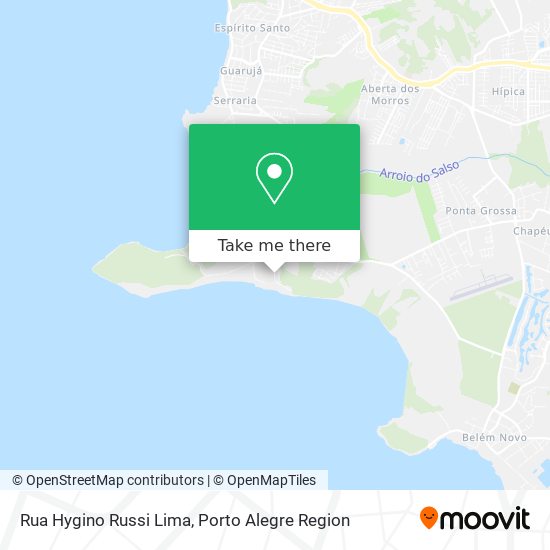 Rua Hygino Russi Lima map