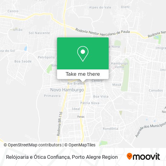 Relójoaria e Ótica Confiança map