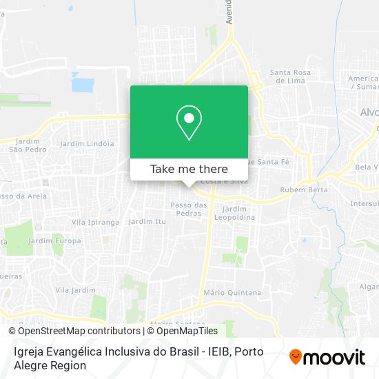 Igreja Evangélica Inclusiva do Brasil - IEIB map