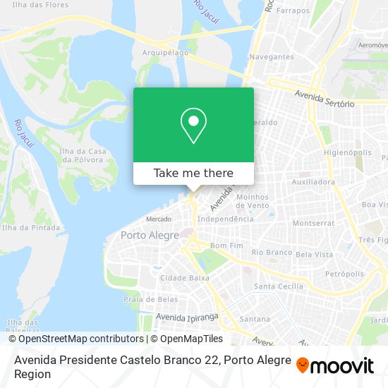 Avenida Presidente Castelo Branco 22 map