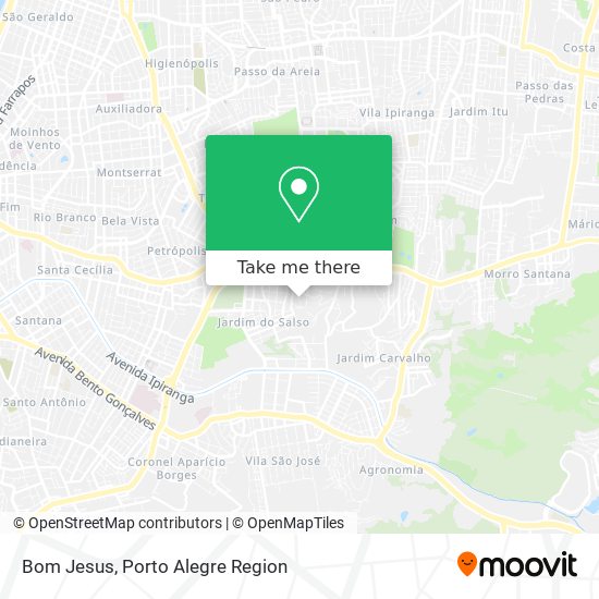 Bom Jesus map