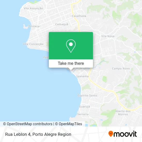 Rua Leblon 4 map