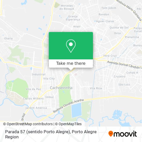 Parada 57 (sentido Porto Alegre) map