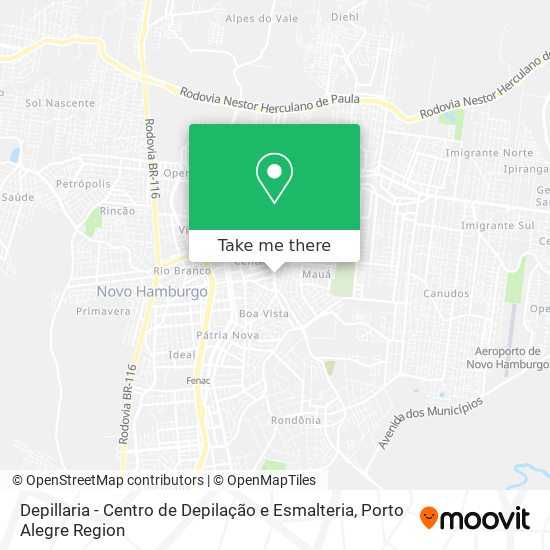 Depillaria - Centro de Depilação e Esmalteria map