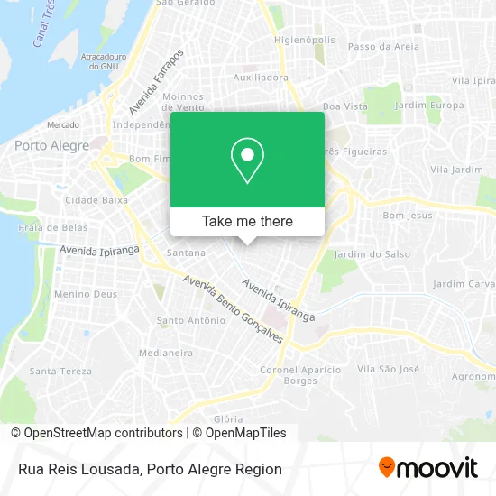 Rua Reis Lousada map