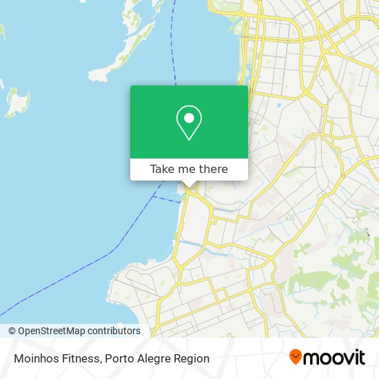 Moinhos Fitness map